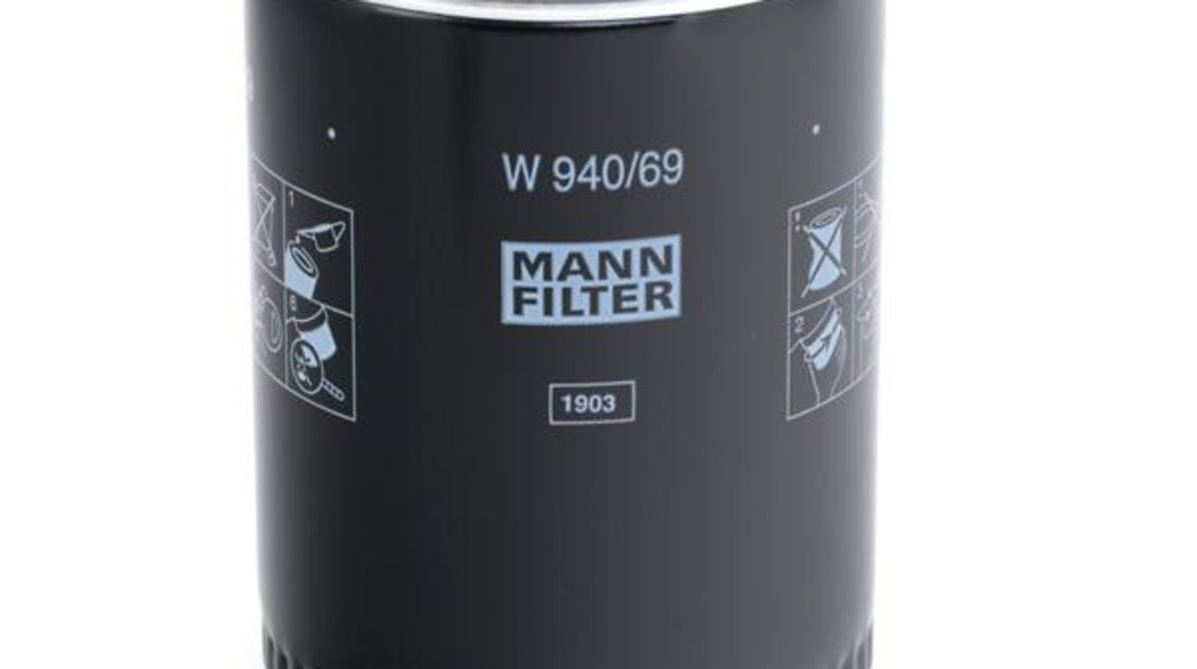 Filtru Ulei Mann Filter Iveco Daily 6 2014→ W940/69