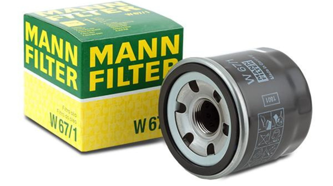 Filtru Ulei Mann Filter Mazda 3 2003-2019 W67/1