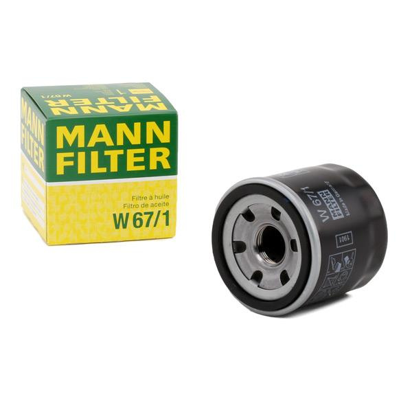 Filtru Ulei Mann Filter Mazda 323 3 1985-1993 W67/1