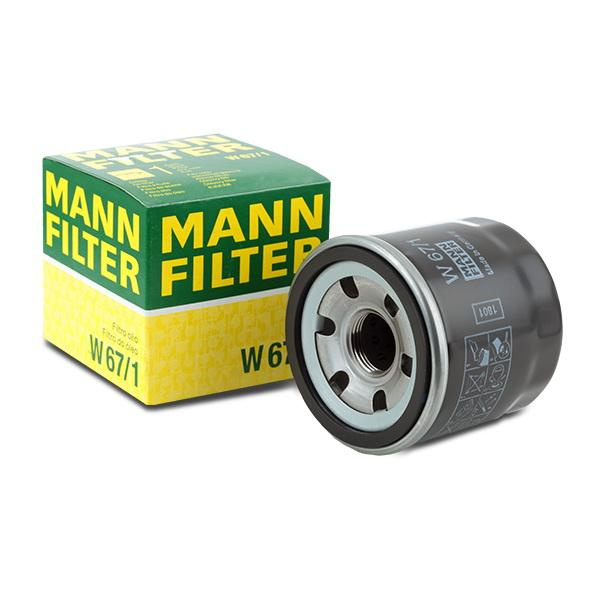 Filtru Ulei Mann Filter Nissan Murano 2 2008-2014 W67/1
