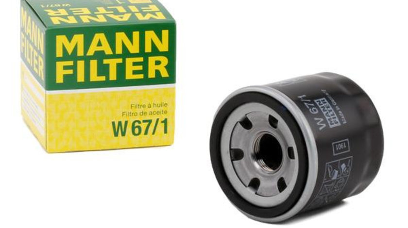 Filtru Ulei Mann Filter Renault Megane 4 2020→ W67/1