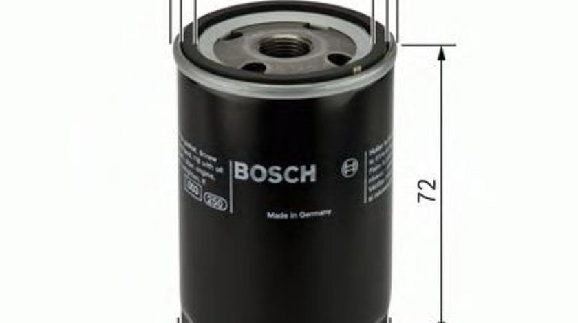 Filtru ulei MAZDA 3 (BL) (2008 - 2016) BOSCH 0 451 103 316 piesa NOUA