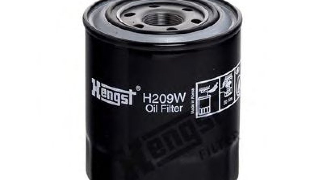 Filtru ulei MITSUBISHI L 200 (K7, K6) (1996 - 2007) HENGST FILTER H209W piesa NOUA