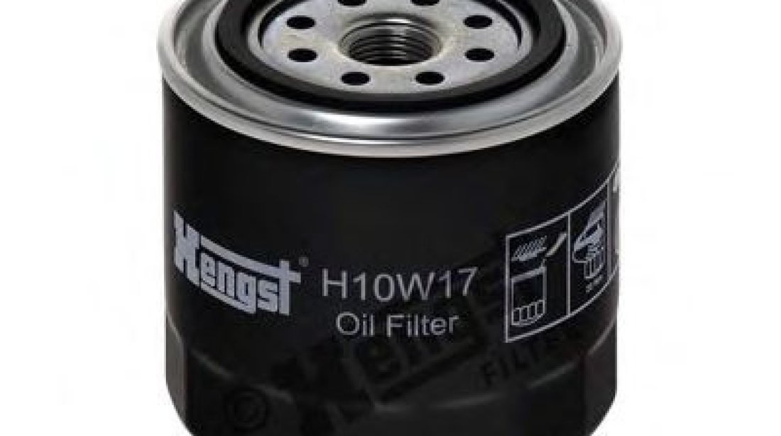 Filtru ulei NISSAN PICK UP III (D22) (1997 - 2016) HENGST FILTER H10W17 piesa NOUA