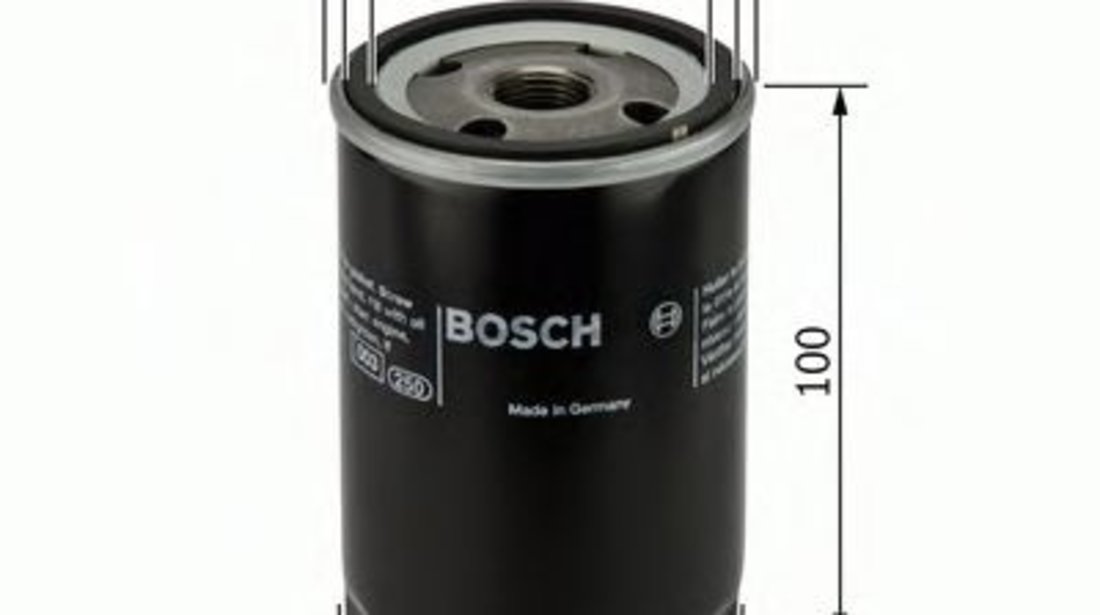 Filtru ulei NISSAN PRIMERA (P11) (1996 - 2001) BOSCH 0 986 452 023 piesa NOUA