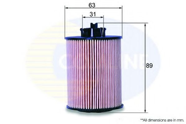 Filtru ulei OPEL ASTRA G Limuzina (F69) (1998 - 2009) COMLINE EOF032 piesa NOUA