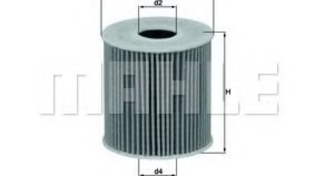 Filtru ulei PEUGEOT 5008 (2009 - 2016) KNECHT OX 339/2D piesa NOUA