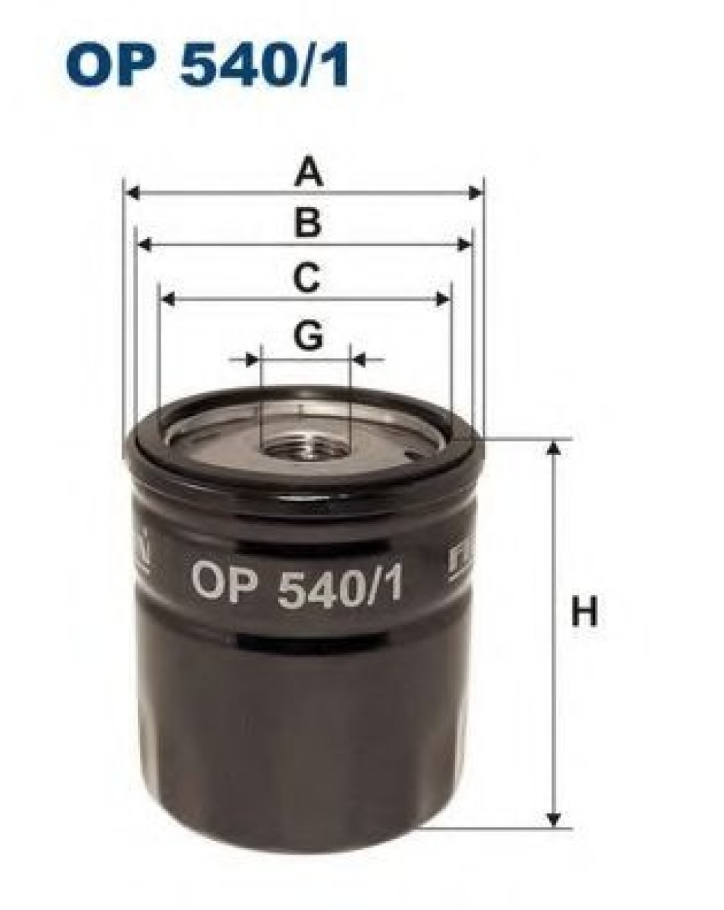 Filtru ulei PEUGEOT BOXER caroserie (230L) (1994 - 2002) FILTRON OP540/1 piesa NOUA