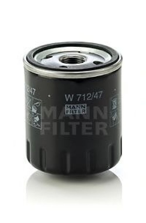 Filtru ulei RENAULT CLIO II (BB0/1/2, CB0/1/2) (1998 - 2005) MANN-FILTER W 712/47 piesa NOUA