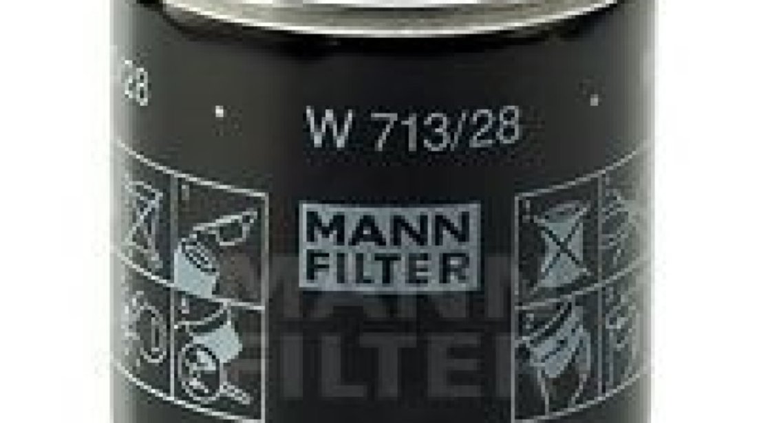 Filtru ulei ROVER 25 (RF) (1999 - 2005) MANN-FILTER W 713/28 piesa NOUA