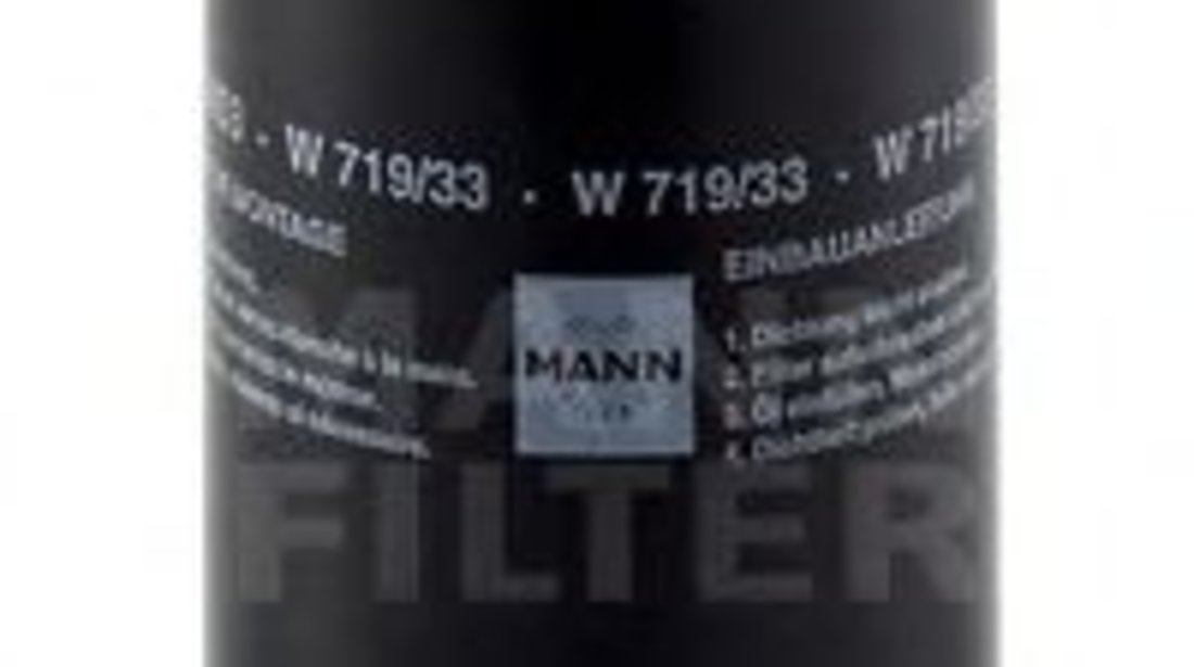 Filtru ulei ROVER 75 (RJ) (1999 - 2005) MANN-FILTER W 719/33 piesa NOUA