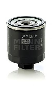 Filtru ulei SEAT AROSA (6H) (1997 - 2004) MANN-FILTER W 712/52 piesa NOUA