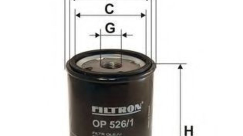 Filtru ulei SEAT CORDOBA Vario (6K5) (1996 - 1999) FILTRON OP526/1 piesa NOUA