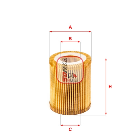 Filtru Ulei Sofima Bmw S 5164 PE