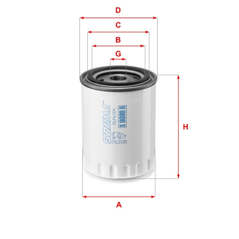 Filtru Ulei Sofima Citroën S 0090 R