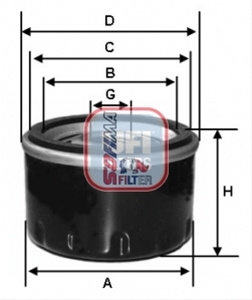 Filtru Ulei Sofima Volvo S 3279 R