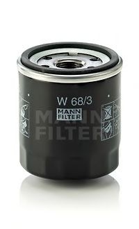 Filtru ulei TOYOTA AVENSIS Combi (T25) (2003 - 2008) MANN-FILTER W 68/3 piesa NOUA