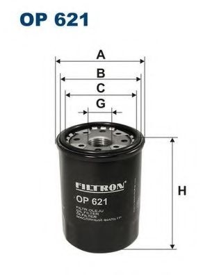 Filtru ulei TOYOTA AVENSIS (T22) (1997 - 2003) FILTRON OP621 piesa NOUA