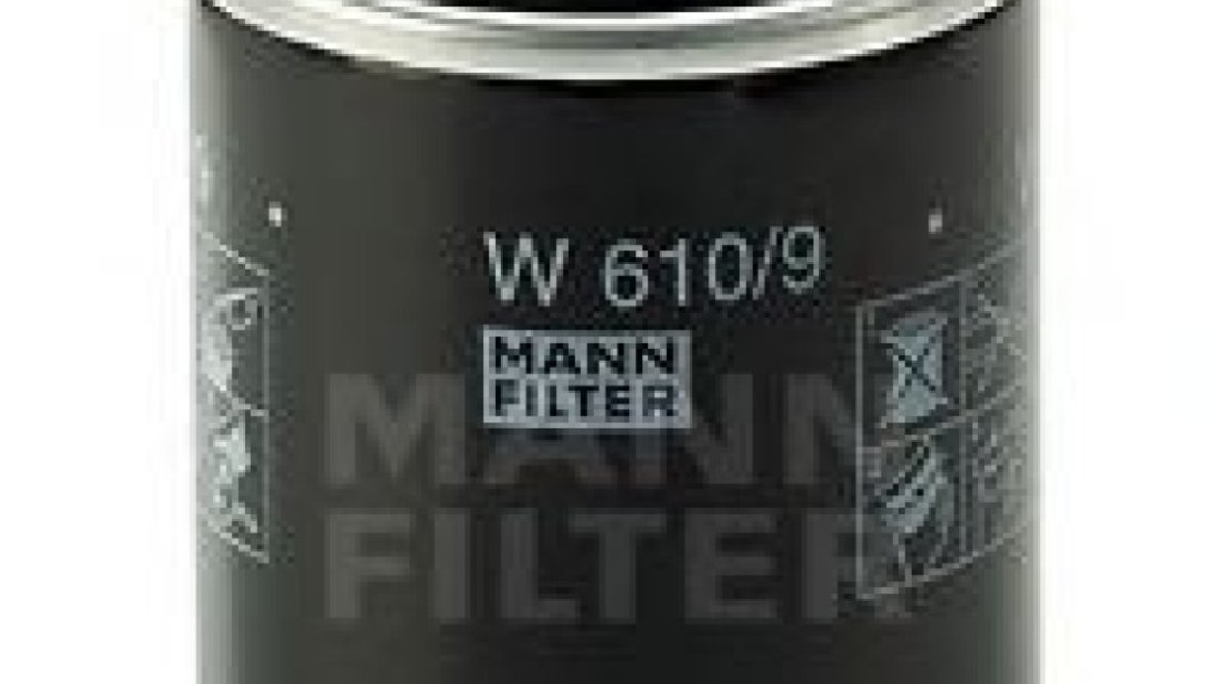 Filtru ulei TOYOTA COROLLA (CDE12, ZZE12, NDE12, ZDE12) (2001 - 2007) MANN-FILTER W 610/9 piesa NOUA