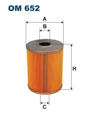 Filtru ulei VW PASSAT (3A2, 35I) (1988 - 1997) FILTRON OM652 piesa NOUA