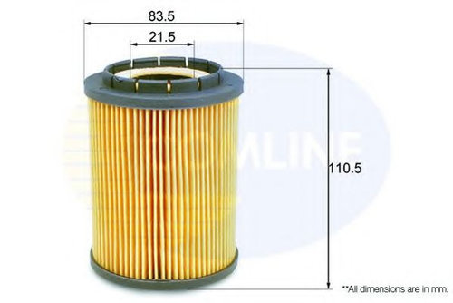 Filtru ulei VW TRANSPORTER V caroserie (7HA, 7HH, 7EA, 7EH) (2003 - 2016) COMLINE EOF043 piesa NOUA