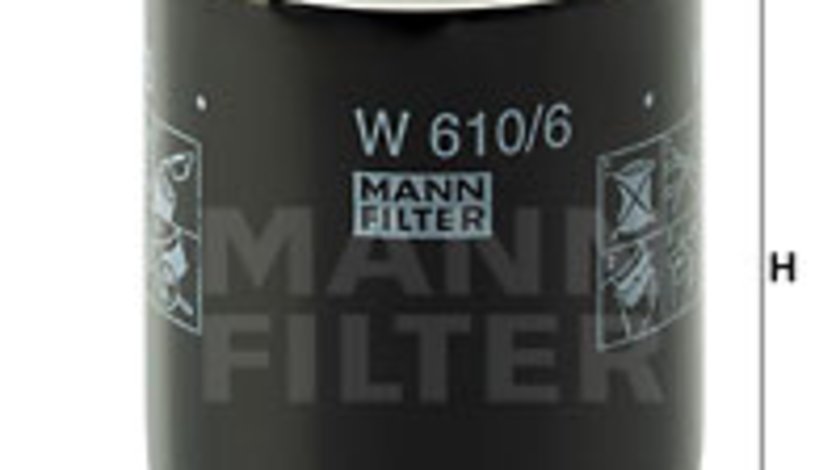 Filtru ulei (W6106 MANN-FILTER) ACURA,FORD USA,HONDA,MITSUBISHI