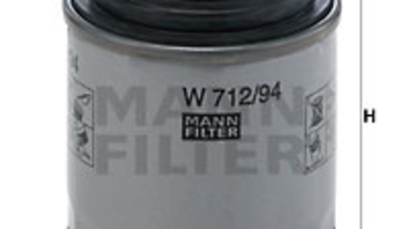 Filtru ulei (W71294 MANN-FILTER) AUDI,SEAT,SKODA,VW