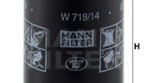 Filtru ulei (W71914 MANN-FILTER) BMC,CHRYSLER,JEEP...
