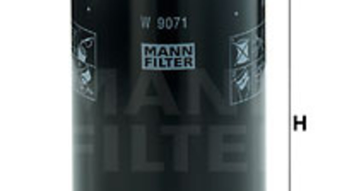 Filtru ulei (W9071 MANN-FILTER)
