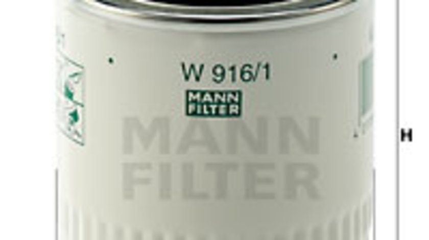 Filtru ulei (W9161 MANN-FILTER) FORD,FORD AUSTRALIA,GAZ,MG,MORRIS,SAAB,SEAT,TALBOT