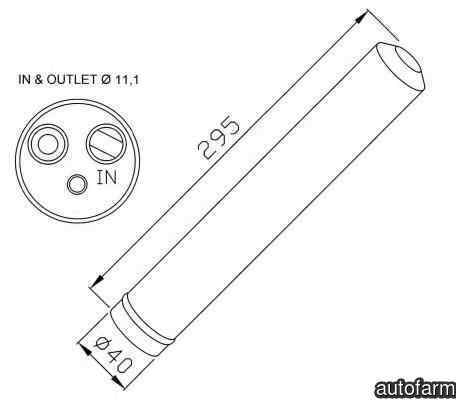 Filtru Uscator Aer Conditionat MERCEDES-BENZ SPRINTER 5-t platou / sasiu  906 NRF 33298 #1960429