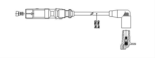 Fisa Bujii Bremi Vw 1A22/46