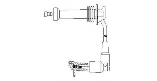 Fisa bujii FORD FIESTA VI (2008 - 2016) BREMI 8A17/19 piesa NOUA