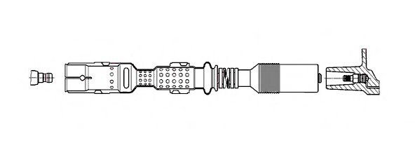 Fisa bujii MERCEDES E-CLASS (W211) (2002 - 2009) BREMI 197E27 piesa NOUA