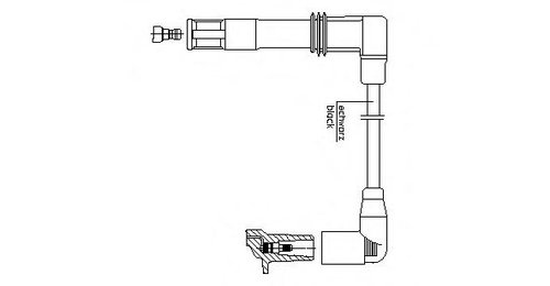 Fisa bujii SEAT TOLEDO II (1M2) (1998 - 2006) BREMI 1A13/33 piesa NOUA