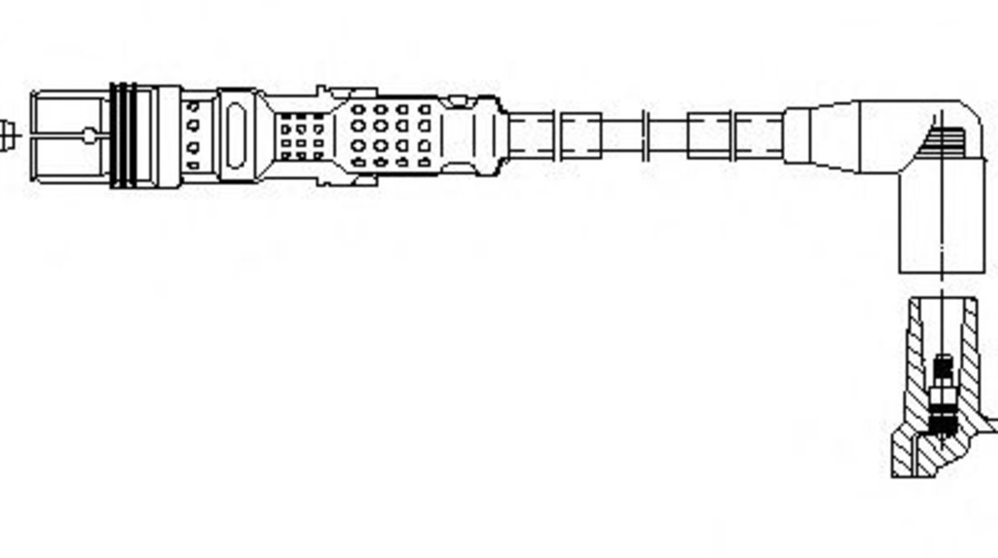 Fisa bujii VW POLO Variant (6KV5) (1997 - 2001) BREMI 1A02F59 piesa NOUA