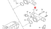 Flansa apa Audi A4 B8 (8K) Avant 2011 2.0 TDI OEM ...