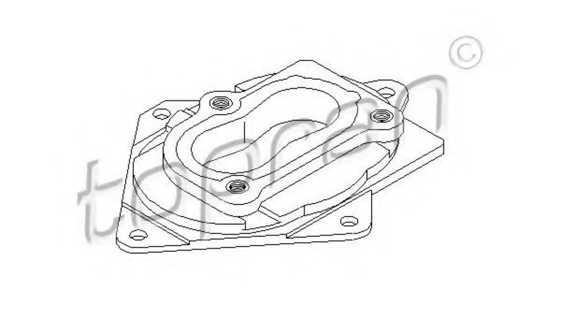 Flansa carburator SEAT TOLEDO I (1L) (1991 - 1999) TOPRAN 100 728 piesa NOUA