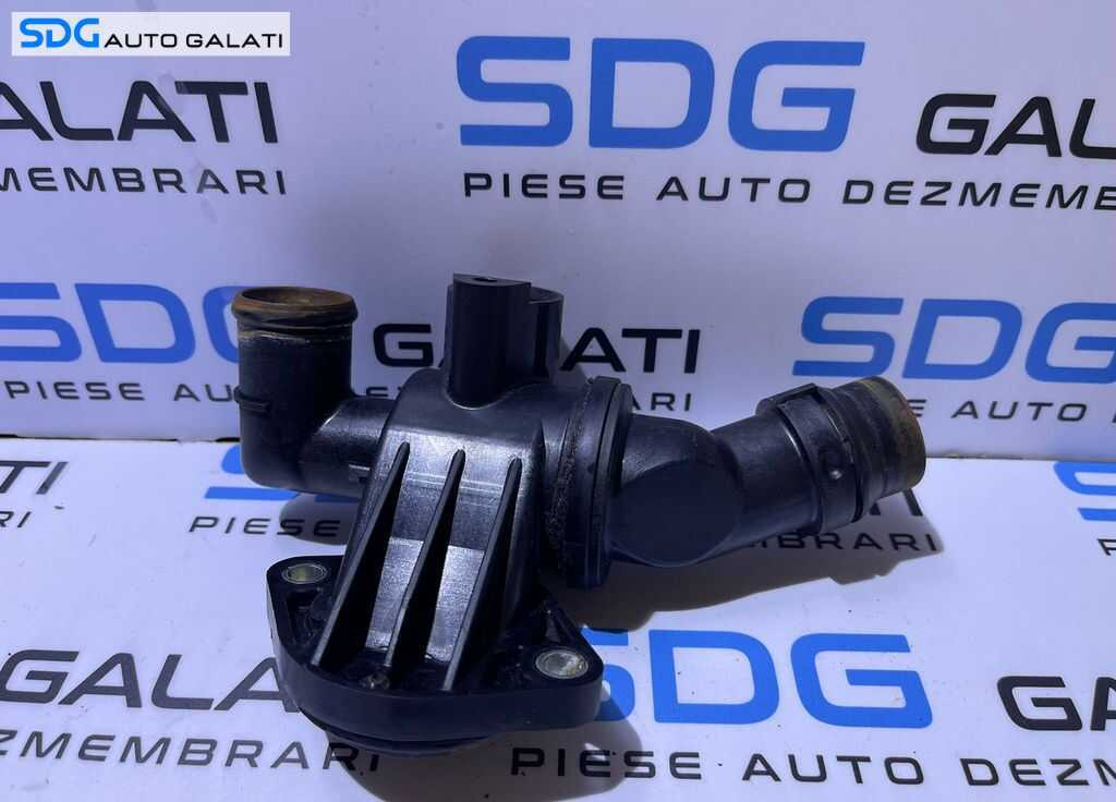 Flansa Corp Carcasa Termostat Apa Skoda Octavia 2 2.0 TFSI BWA 2004 - 2013 Cod 06F121111F