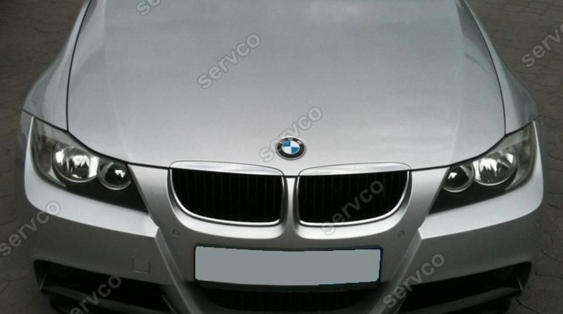 Flapsuri prelungiri BMW E90 pt bara pachet M tech Aerodynamic 2005-2009 v3