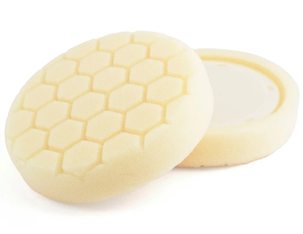 Flexipads Pro-Detail White Medium Light Polishing Pad Burete Polish Mediu 150MM HL650