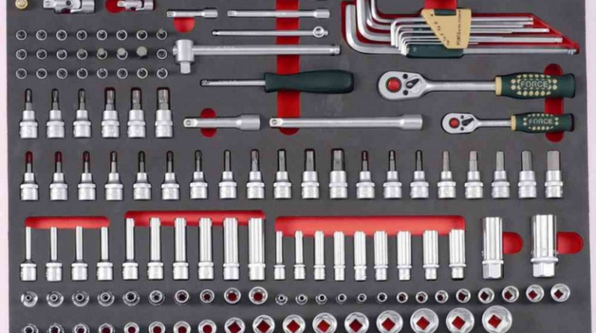 Force Modul 1/4"-3/8" 135 Piese FOR 31351