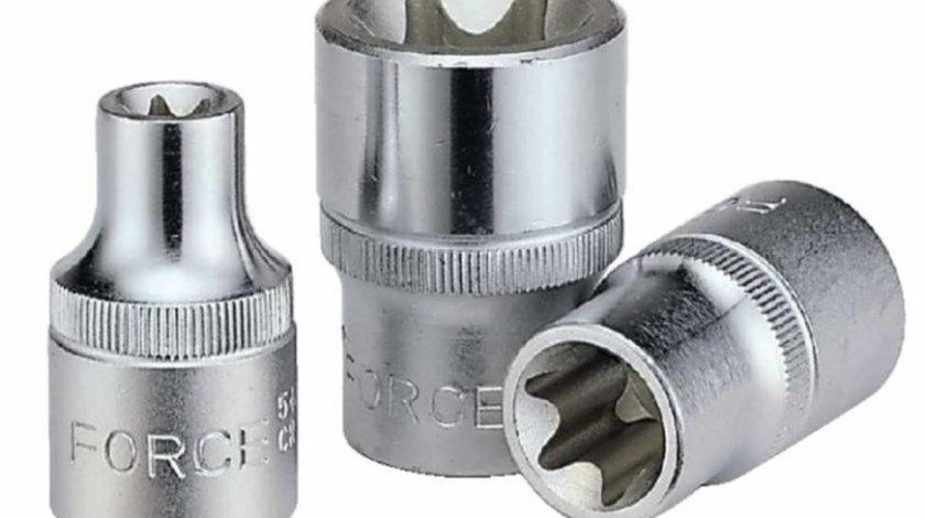 Force Tubulara Torx 1/2" E18-38mm FOR 54618