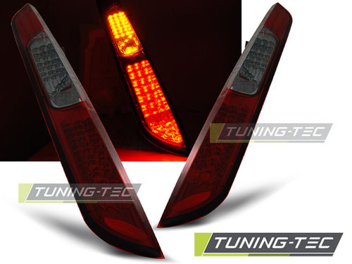 FORD FOCUS MK2 08-10 HB ROSU SMOKE LED