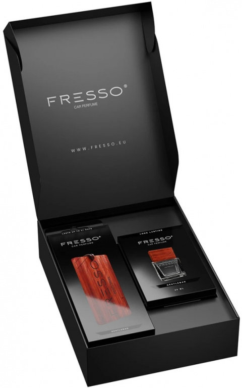 Fresso Mini Gift Box Gentleman Cutie Cadou Odorizant Auto 50ML FR-MGB-G