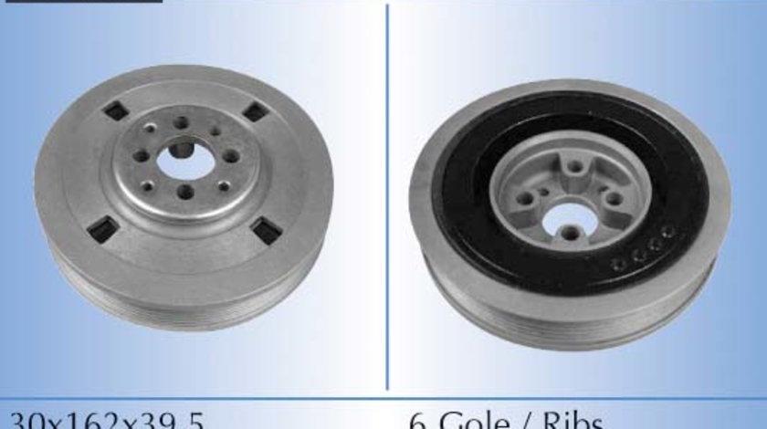 Fulie curea, arbore cotit (658011 AKR) AUDI,FORD,SEAT,VW