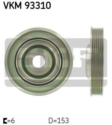 Fulie curea, arbore cotit CITROEN C5 II (RC) (2004 - 2016) SKF VKM 93310 piesa NOUA