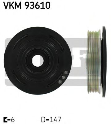 Fulie curea, arbore cotit RENAULT ESPACE III (JE0) (1996 - 2002) SKF VKM 93610 piesa NOUA