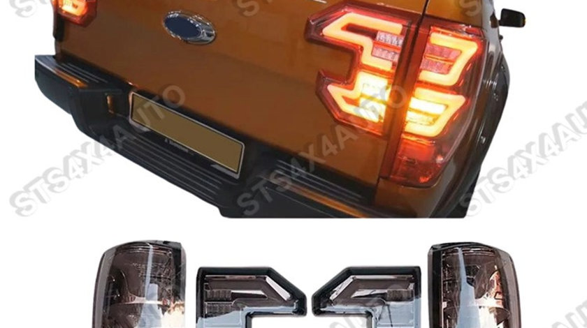 FULL LED STOPURI FORD RANGER T6 T7 T8 2012-2022 [4-BUC] [V8]