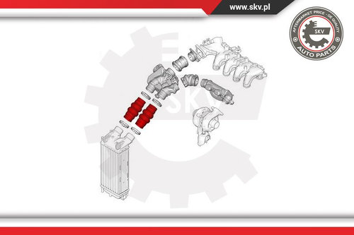 Furtun aer supraalimentare ; CITROEN Berlingo C3 Xsara PEUGEOT 206 SW CC Partner 1.6 HDI ; 0382GK